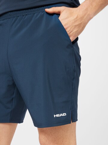 HEAD Normální Sportovní kalhoty 'POWER' – modrá