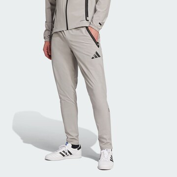 ADIDAS PERFORMANCE Skinny Sports trousers 'Tiro 25' in Grey: front