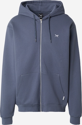 Iriedaily Mikina 'Mini Flag 2' – modrá: přední strana