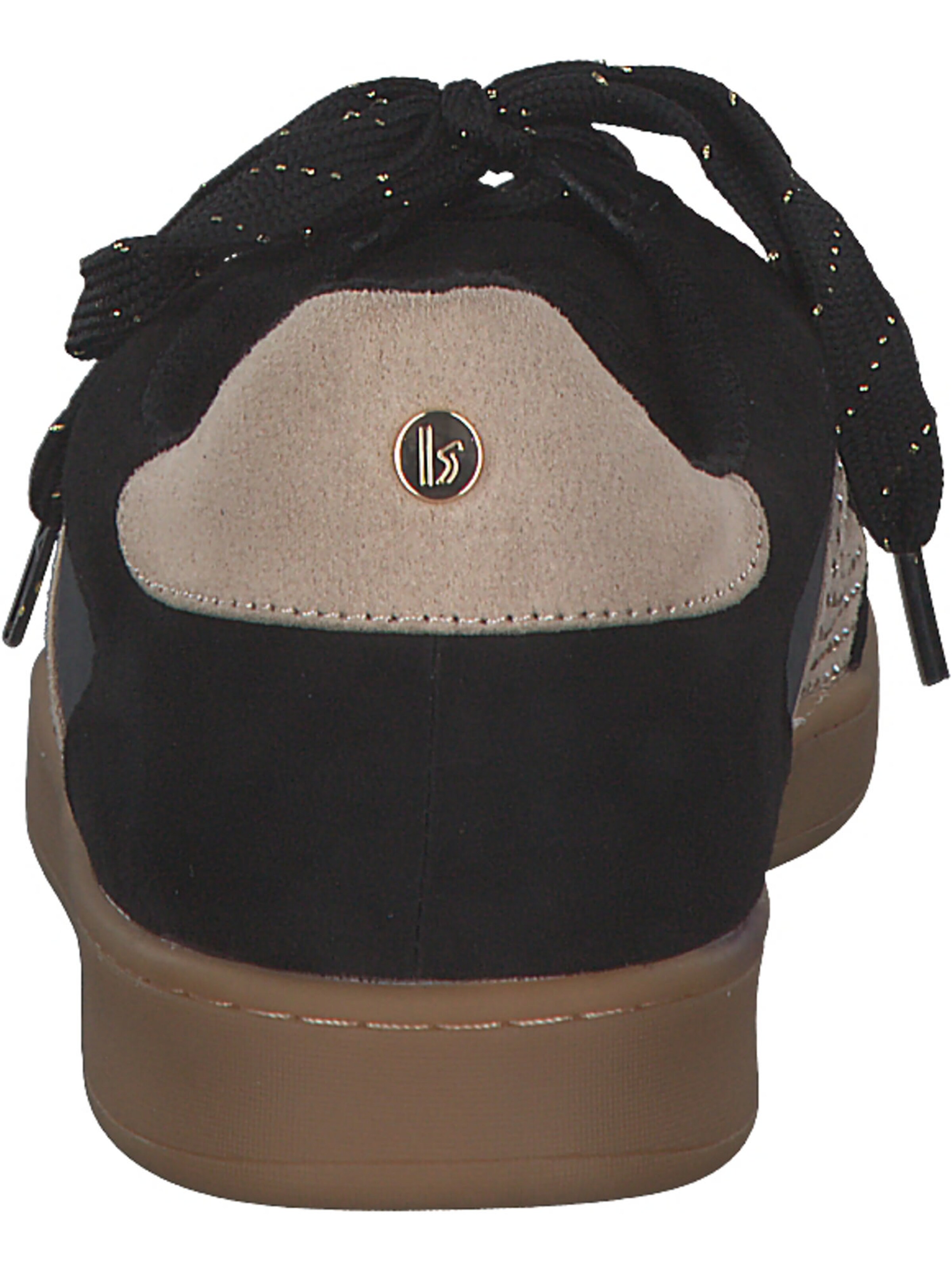 LA STRADA Platform trainers in Black