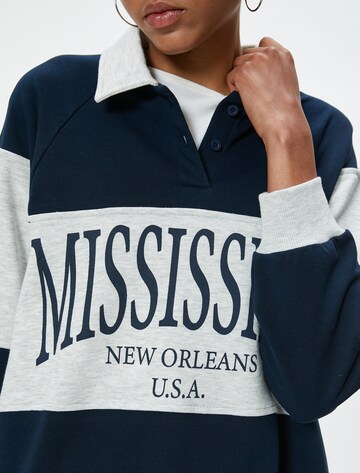 Koton Sweatshirt in Blauw