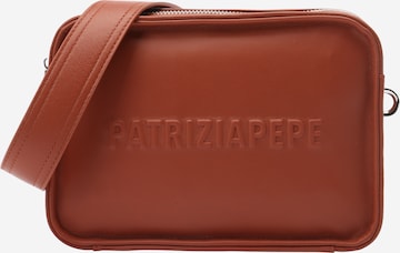 Borsa a tracolla di PATRIZIA PEPE in marrone: frontale