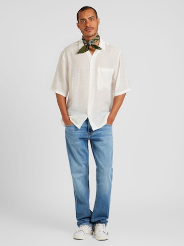 TOPMAN Comfort Fit Πουκάμισο σε λευκό