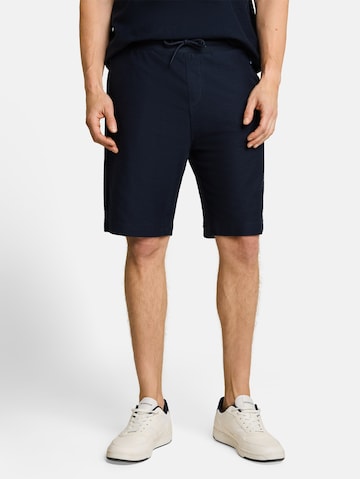 TOM TAILOR Loosefit Broek in Blauw: voorkant