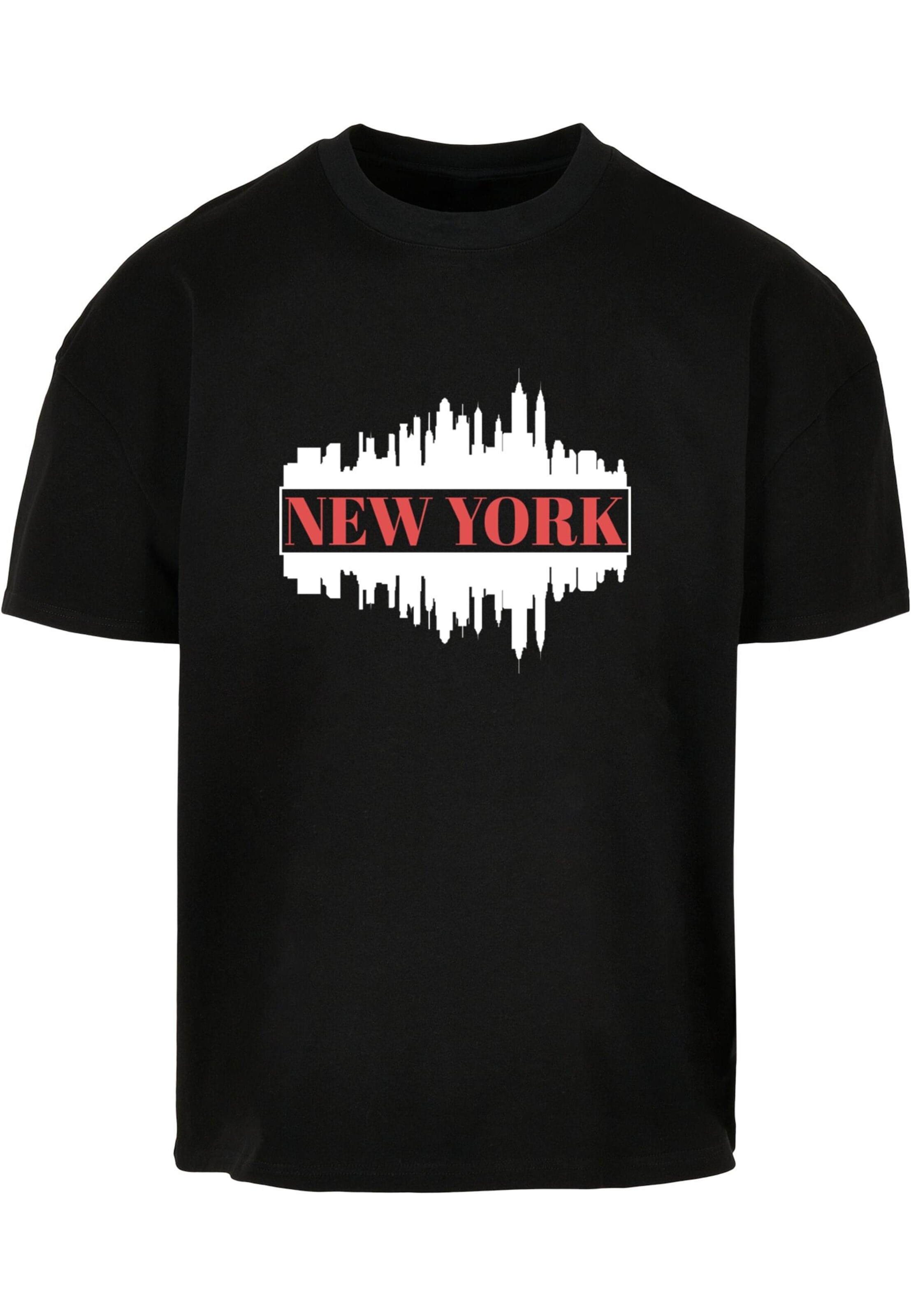 Merchcode Shirt 'New York' in Black: front