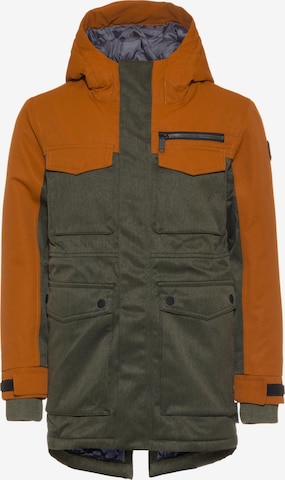 KILLTEC Outdoor jacket 'Kow 7' in Green: front