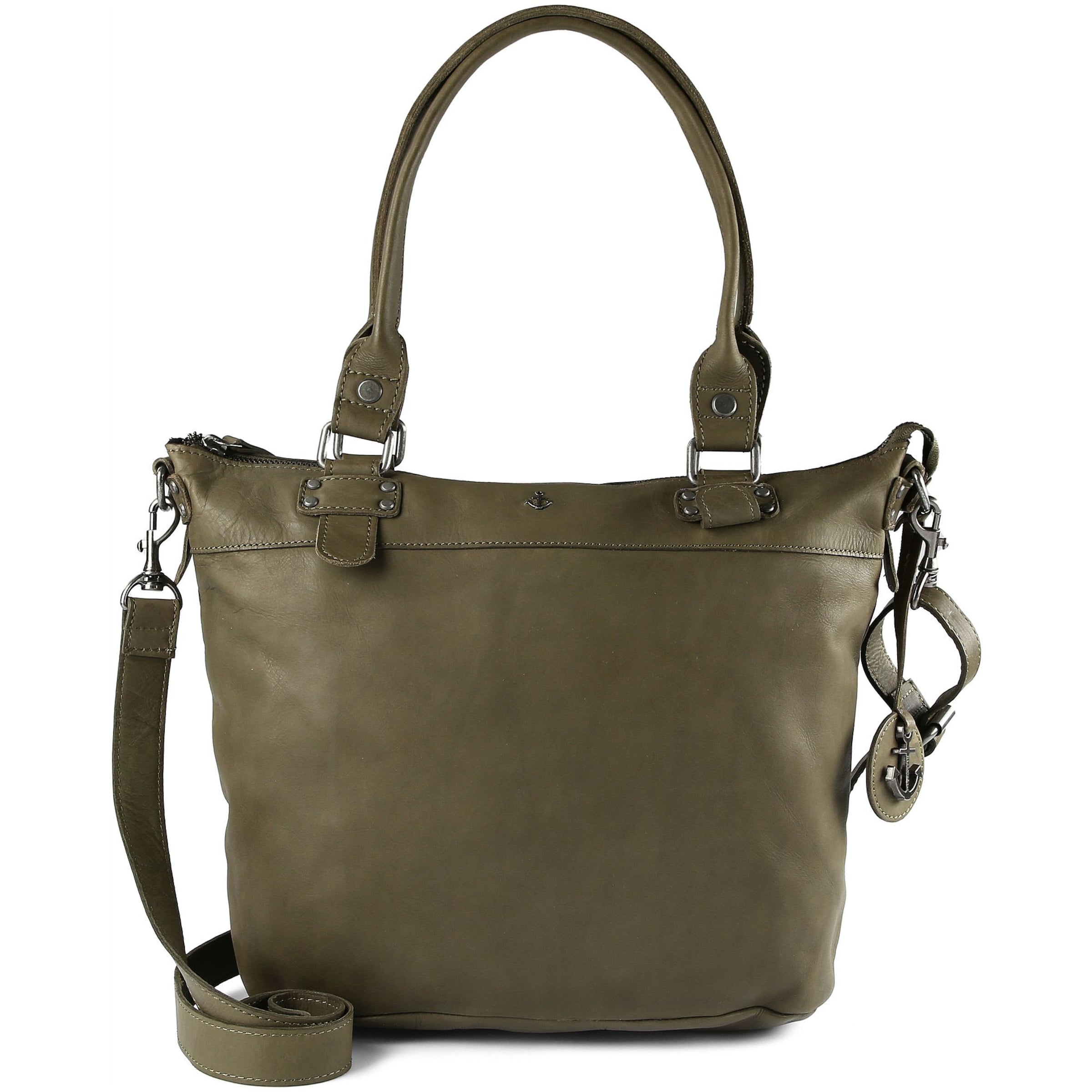 Harbour 2nd Shopper 'Anchor Love' in Groen: voorkant