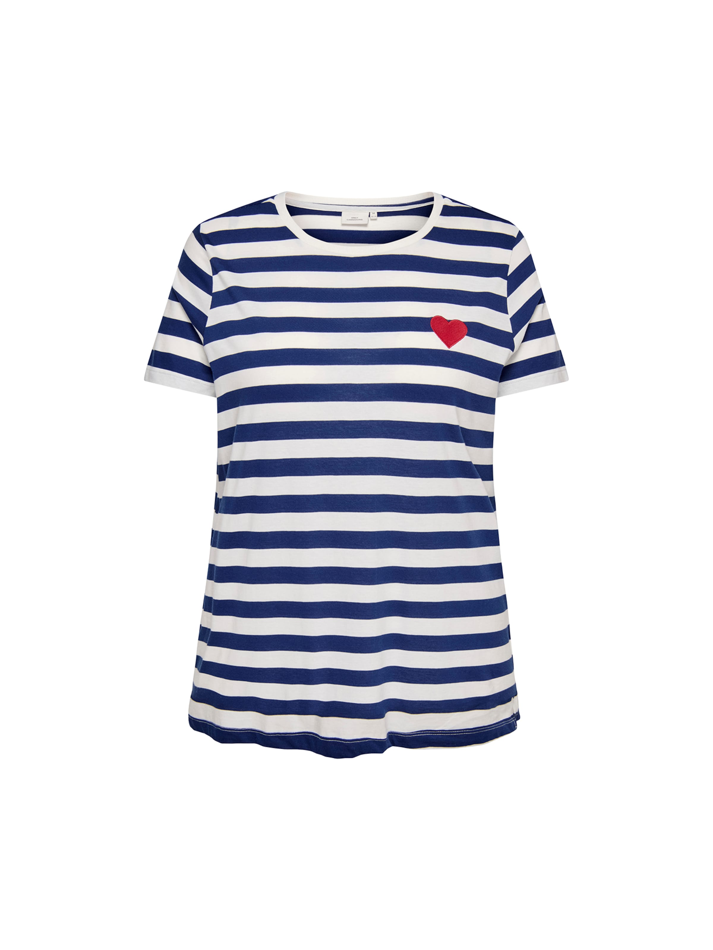 T-shirt 'CARANITA' ONLY Carmakoma en bleu : devant