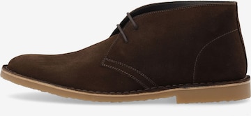 Chukka Boots 'Oliver' Bianco en marron : devant