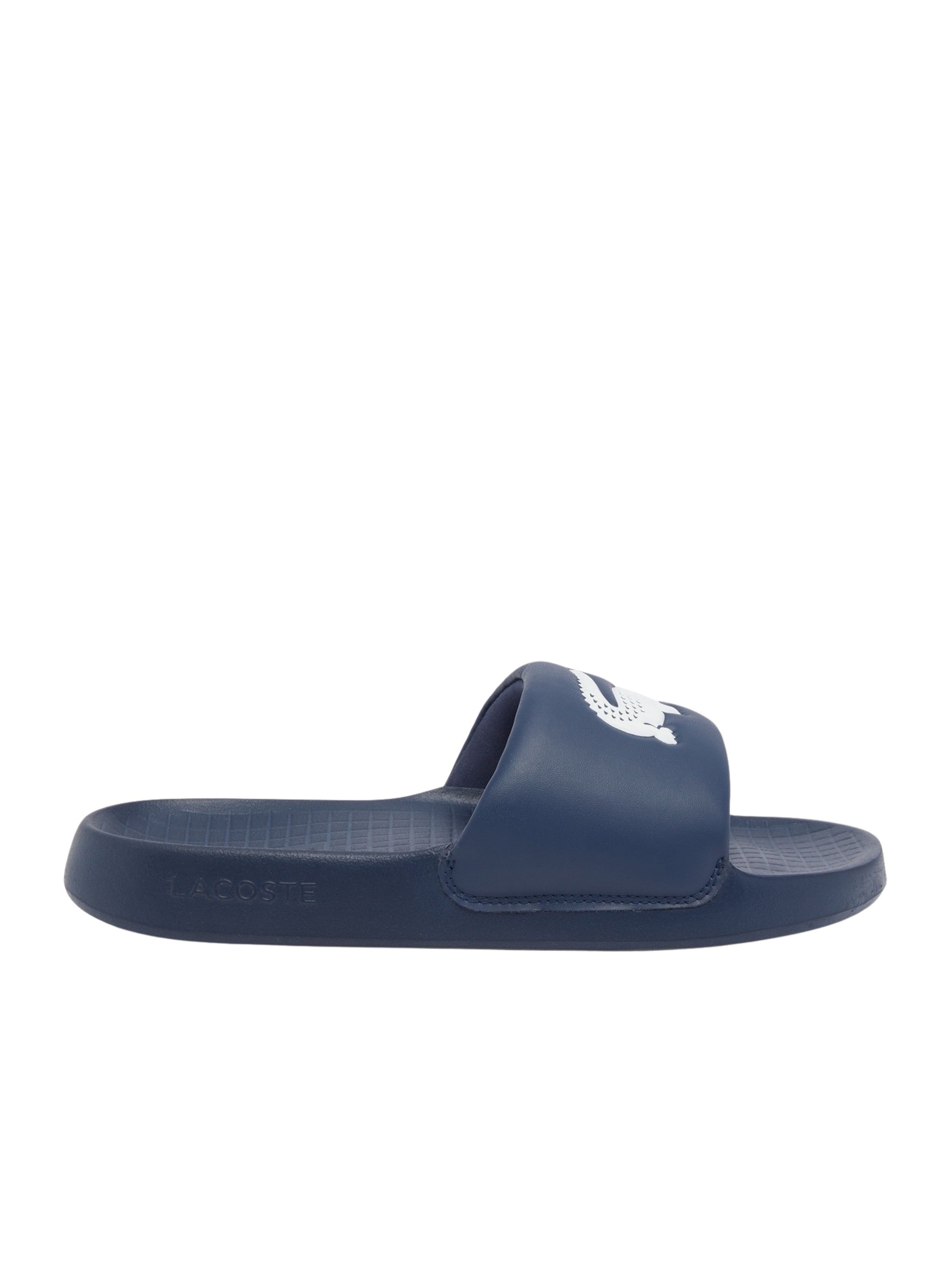 LACOSTE Mule 'Serve Slide 1.0' in Blue: front