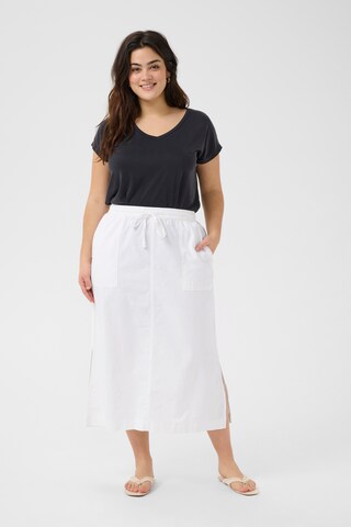 KAFFE CURVE Skirt 'KCNana' in White