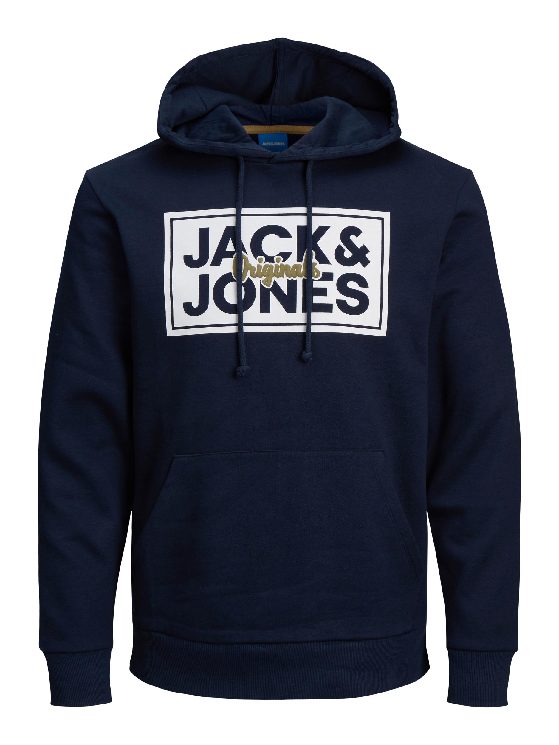 JACK & JONES Bluzka sportowa JORTAPES w kolorze Granatowym 