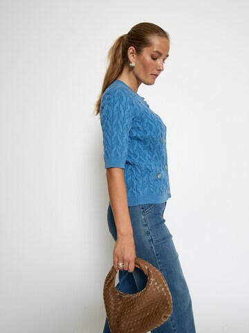 minus Gebreid vest 'Filucca' in Blauw