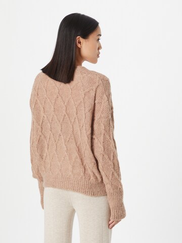 UNITED COLORS OF BENETTON Knit cardigan in Beige