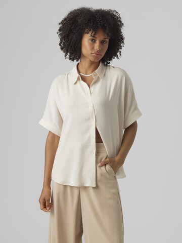 VERO MODA Bluse 'Katrine' i grå: forside