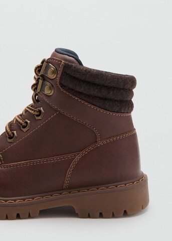 MANGO KIDS Boots 'Bencb' in Brown