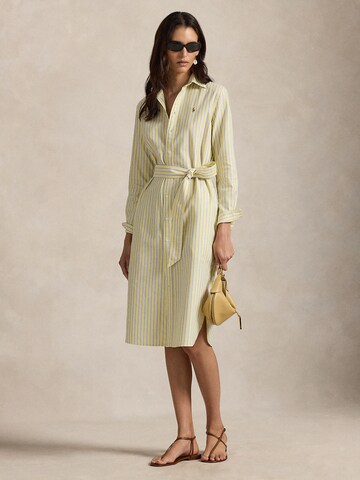 Polo Ralph Lauren Shirt dress 'CORY' in Yellow: front
