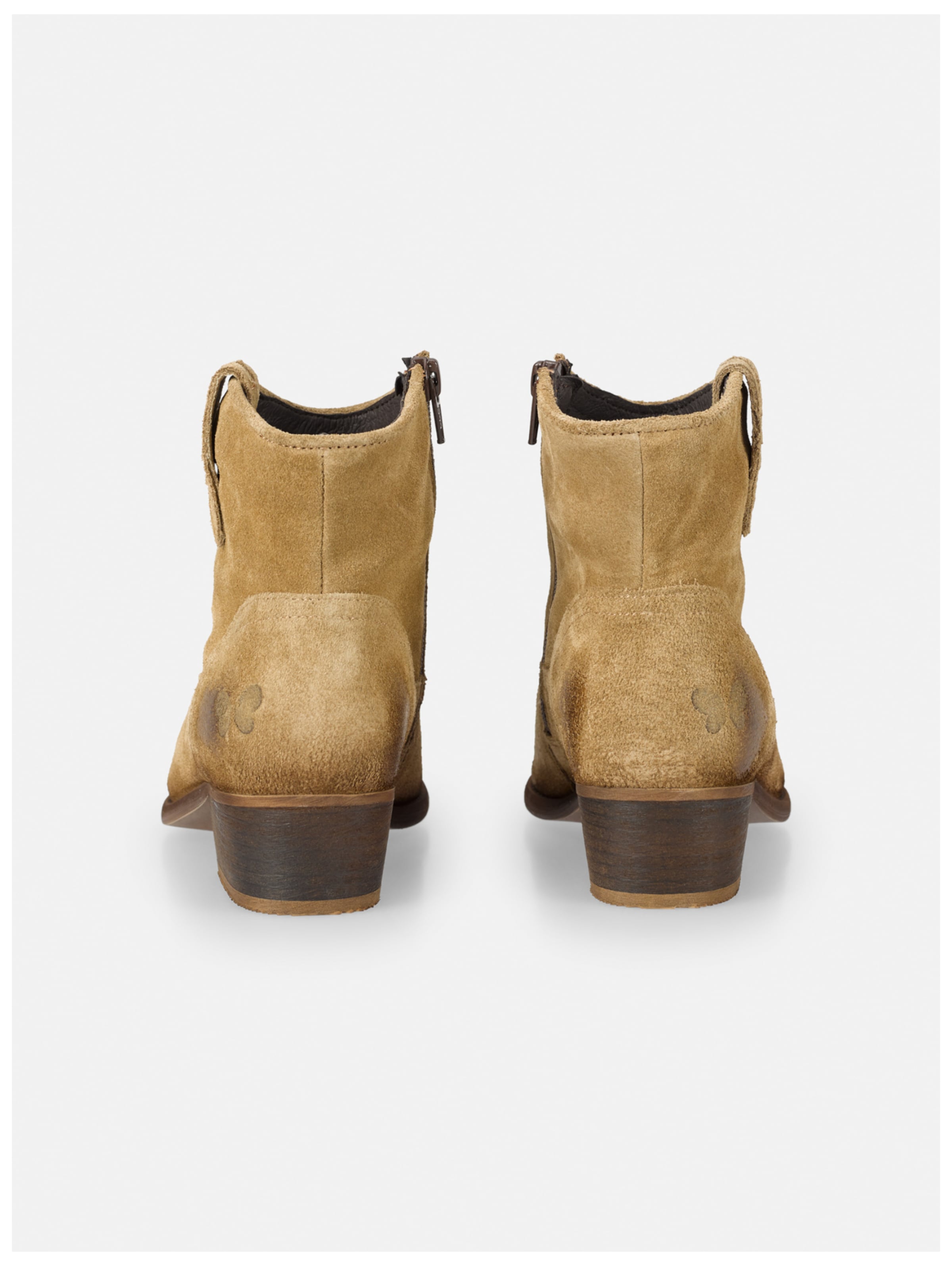 Felmini Wide Fit Bootie in Beige