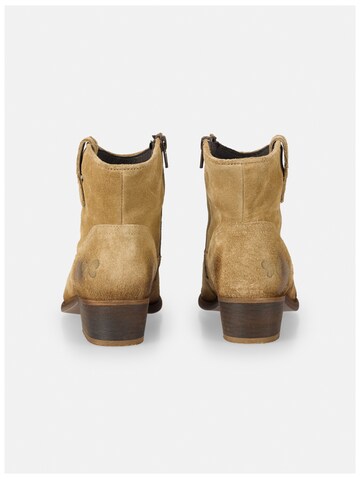 Felmini Wide Fit Stiefelette in Beige