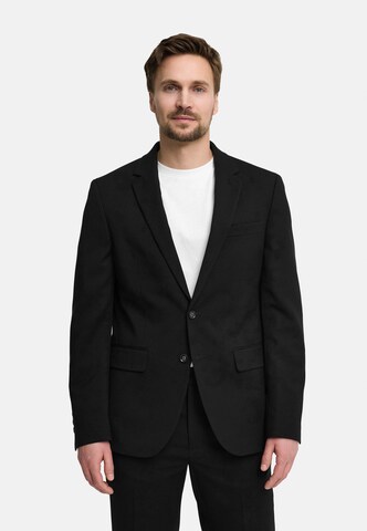 JEFF Comfort fit Business blazer 'Miller' in Black: front