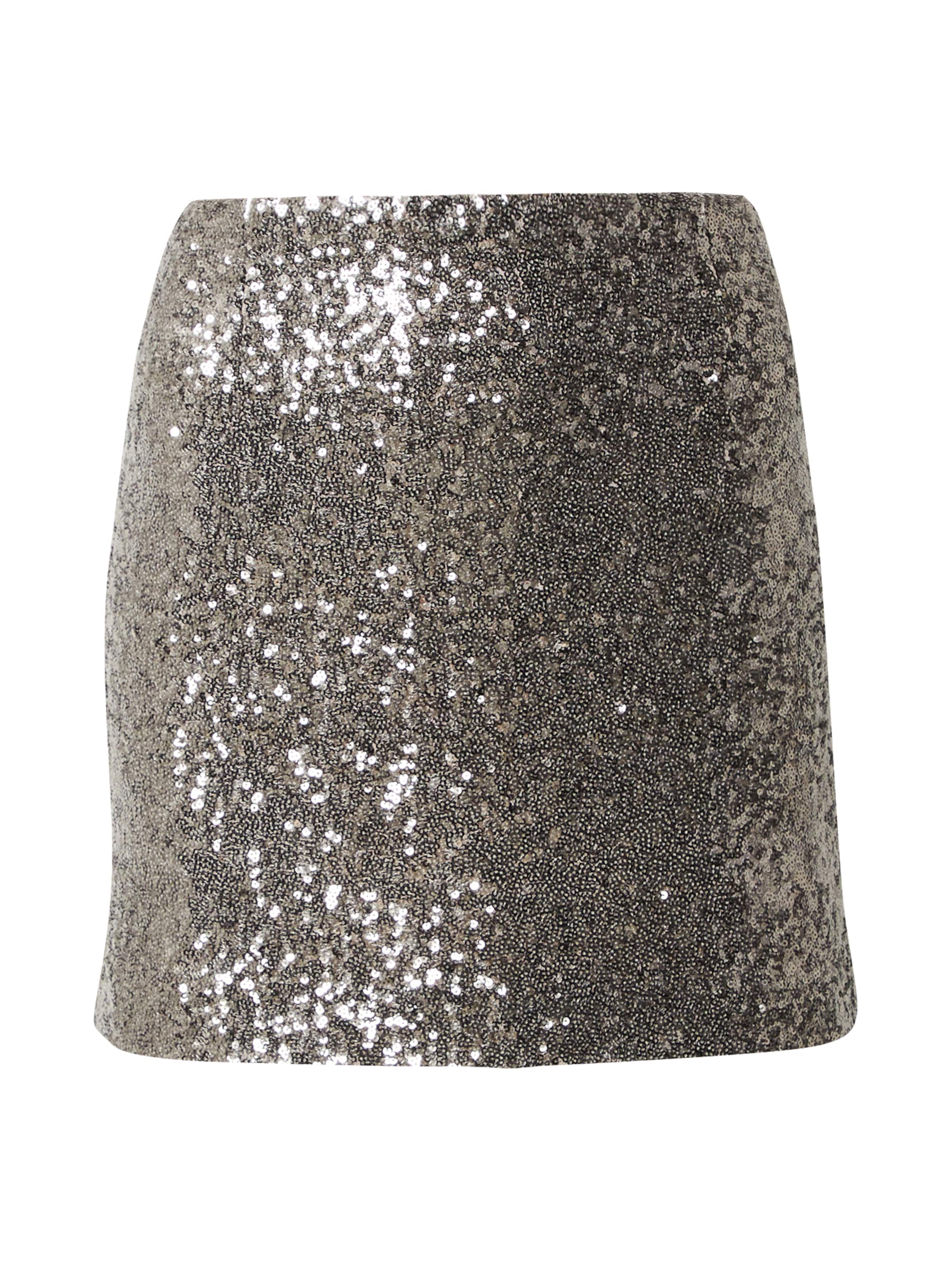 Gestuz Skirt 'Babeth' in Silver: front