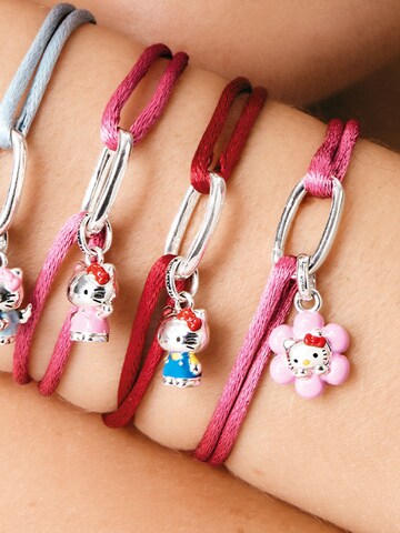 Thomas Sabo Hello Kitty Textilarmband mit Charm – Connect in Blau