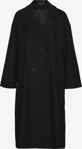 VERO MODA Between-Seasons Coat 'GIOVANNA' in Black: front