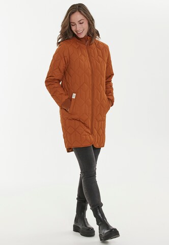 Weather Report Outdoor Coat 'Nokka' in Orange