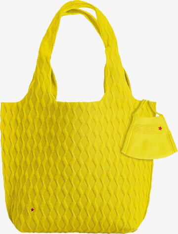 RedStars Handbag in Yellow: front