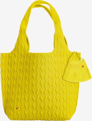 RedStars Handbag in Yellow: front