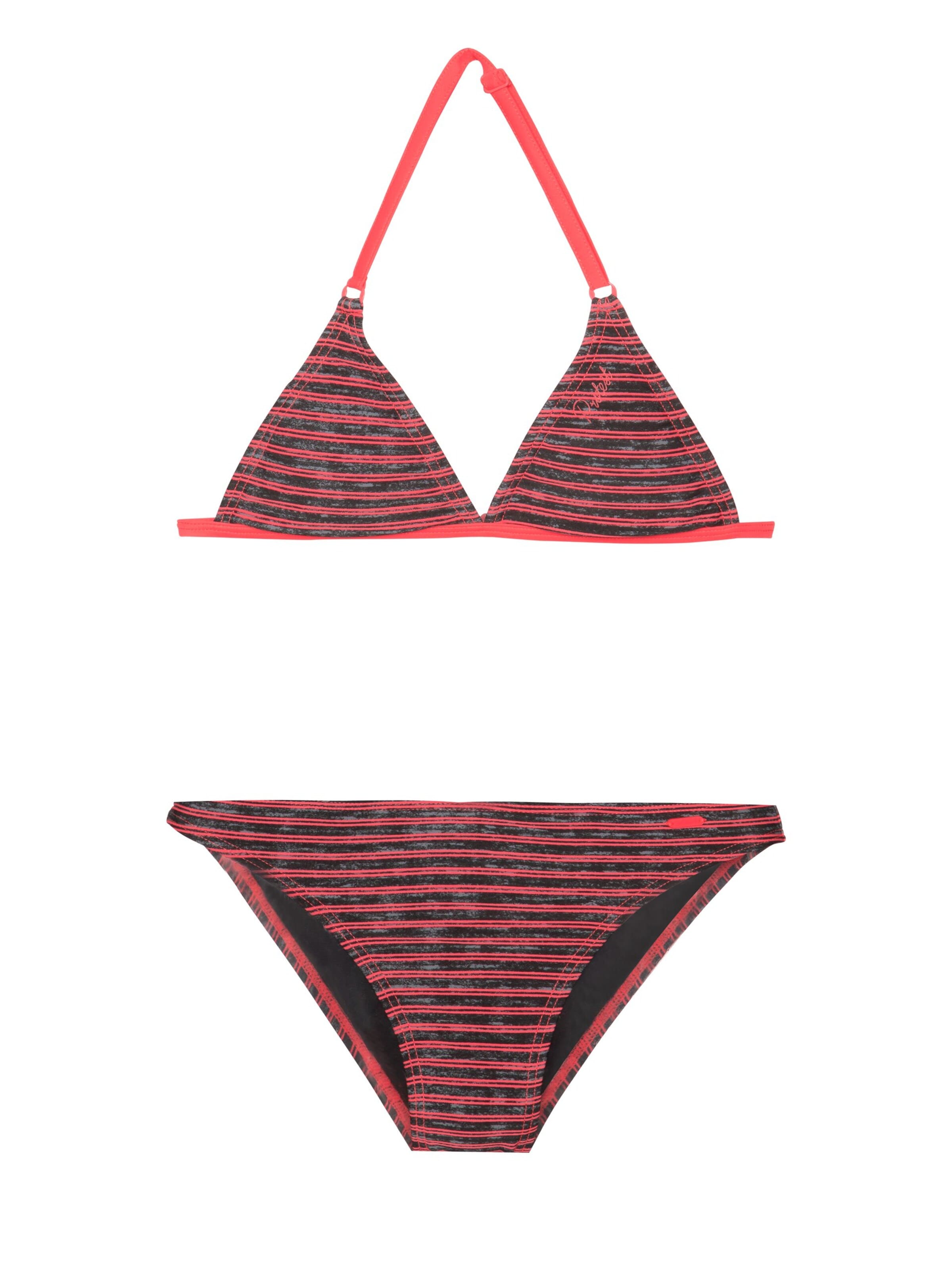 PROTEST Triangel Bikini 'PRTNIKLE JR' in Roze: voorkant