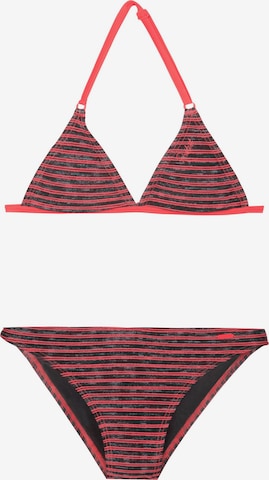 PROTEST Triangle Bikini 'PRTNIKLE JR' in Pink: front