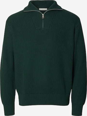 SELECTED Sweater 'SLHDRY' in Green: front