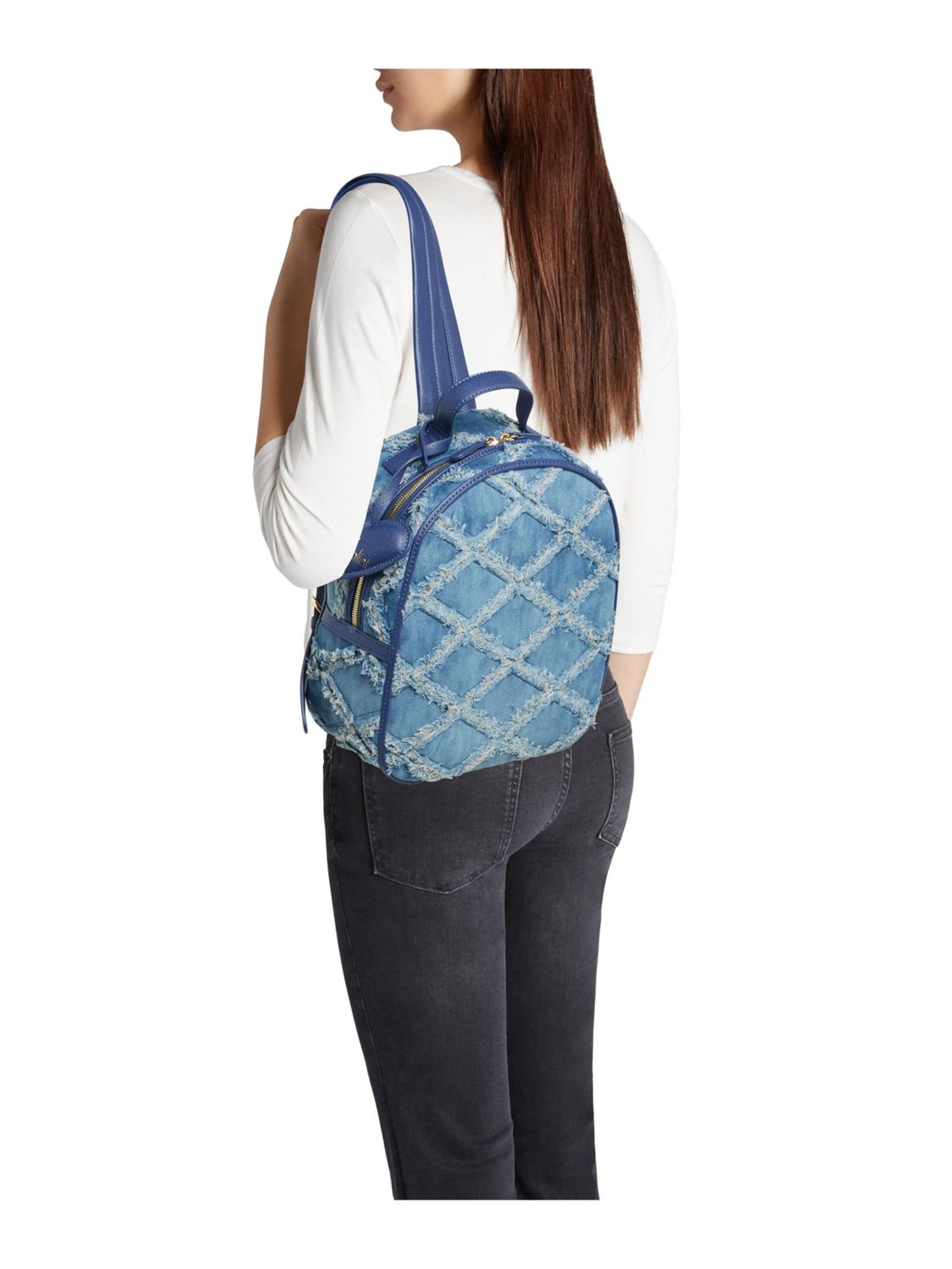 Zaino 'Beth Jeans' di Braccialini in blu