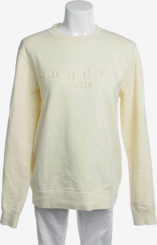 Sandro Sweatshirt & Zip-Up Hoodie in S in White: front