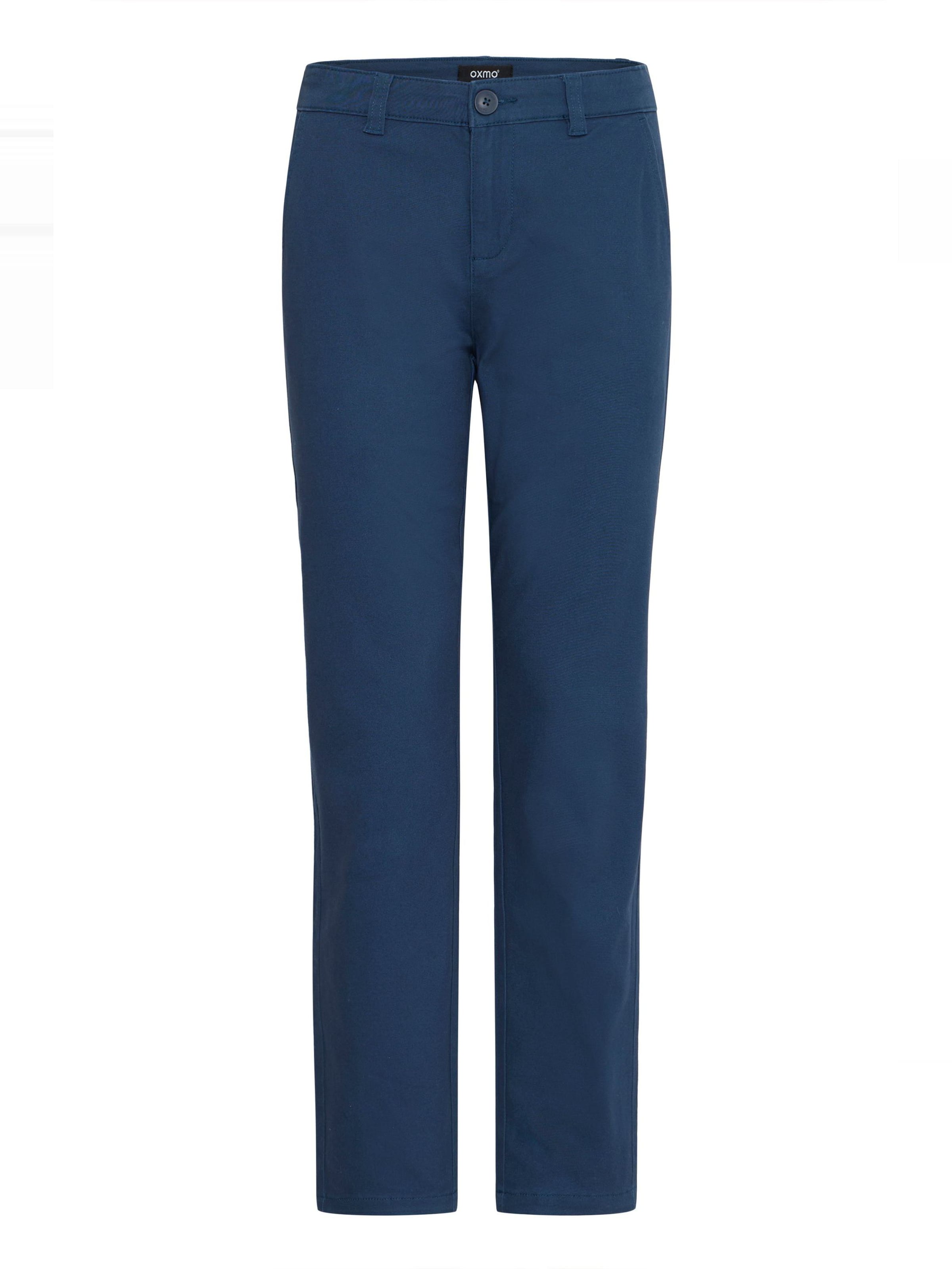 Oxmo - regular Pantalón chino ' VITANA ' en azul: frente