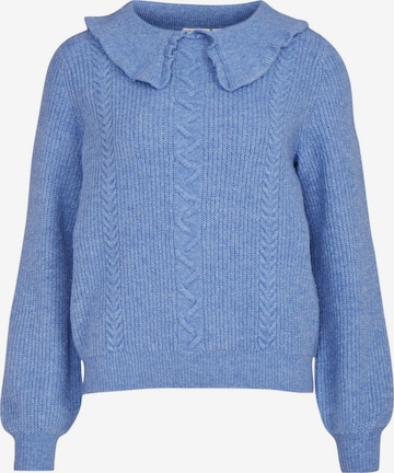 VILA Sweater 'LOTUS' in Blue: front