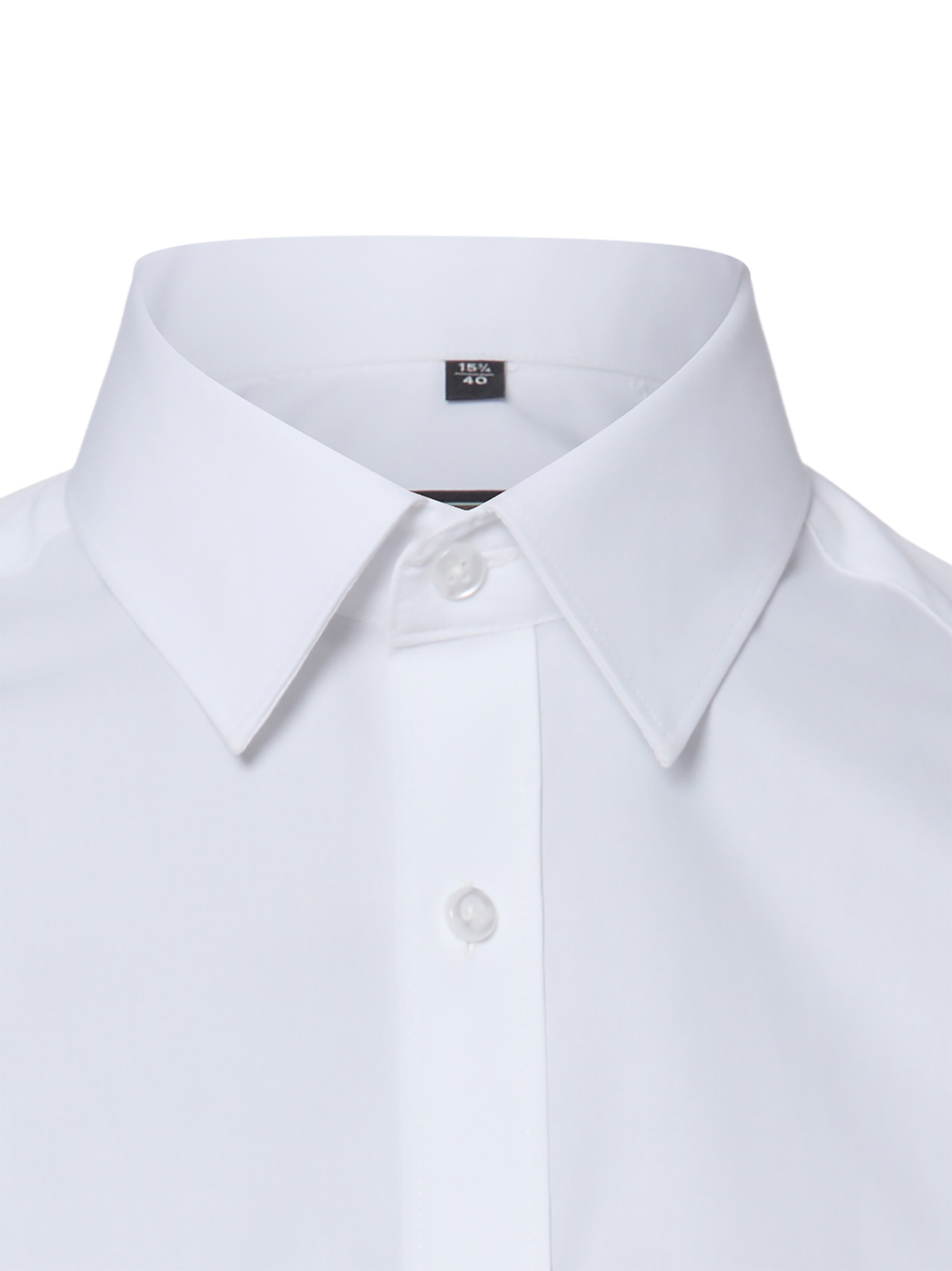 Coupe regular Chemise business Finshley & Harding en blanc