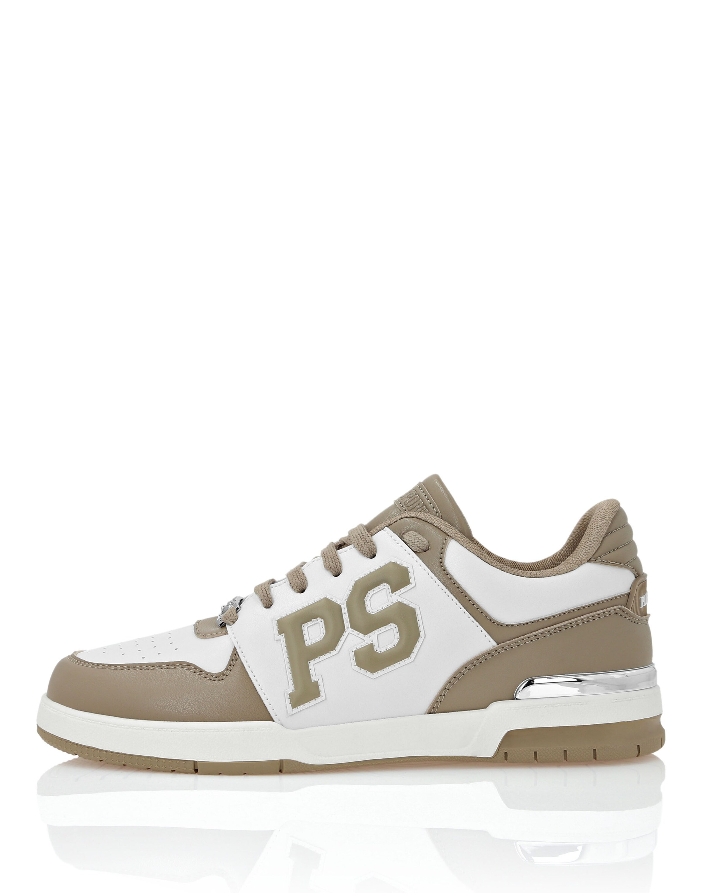 Plein Sport Sneakers laag in Bruin: voorkant