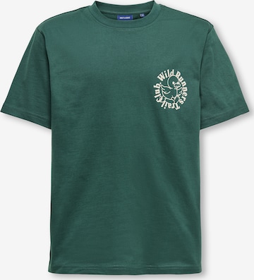 Only & Sons Junior Shirt 'OSJFRED DANIEL' in Green: front
