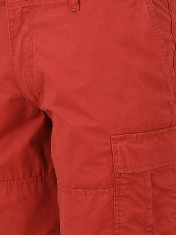 Regular Pantalon cargo 'COLE CAMPAIGN' Jack & Jones Plus en rouge