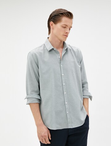 Koton Regular fit Button Up Shirt in Green