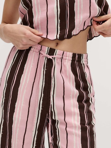 Wide Leg Pantalon Marks & Spencer en multicouleur