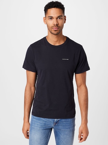 NN07 חולצות 'Etienne' בשחור: מלפנים