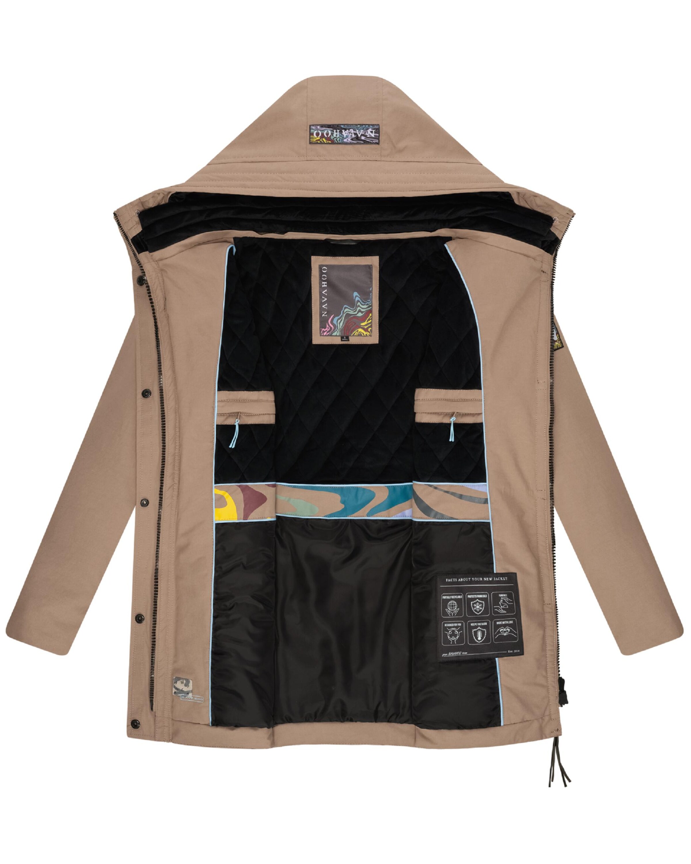 NAVAHOO Зимна парка в бежово