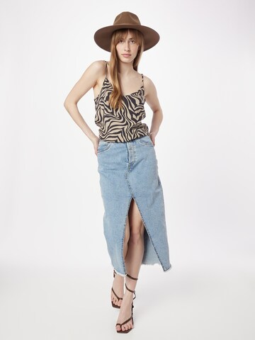 ONLY Top 'ONLNOVA LIFE PARIS' in Beige