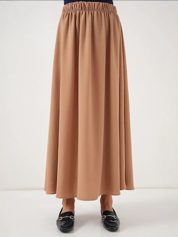 Jupe Bigdart en marron : devant