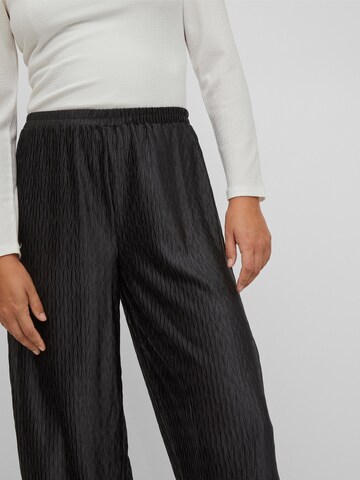 Wide leg Pantaloni 'Mirra' de la VILA pe negru