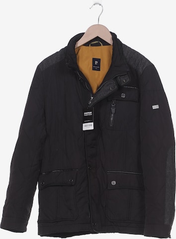 PIERRE CARDIN Jacket & Coat in M-L in Black: front
