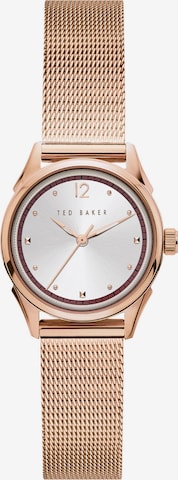 Montre à affichage analogique Ted Baker en or : devant